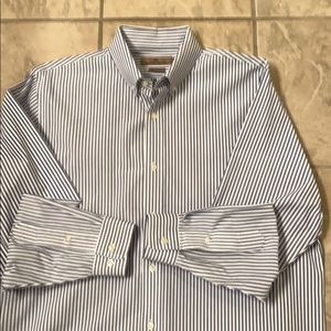 XL Blue and White Stripes